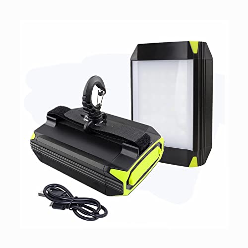 Lanterne de camping 6000 mAh rechargeable USB avec 5 modes d'éclairage LED