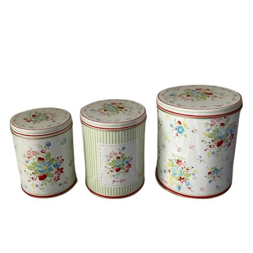 Amazon｜グリーンゲート 3缶 Green Gate tin デンマーク 北欧