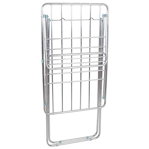 Varal De Chão Com Abas Alumínio Mor