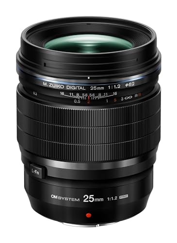 Objectif à Focale fixe Om System .Zuiko Digital ED 25 mm F1.2 Pro pour Monture Standard Micro 43 - vue 4