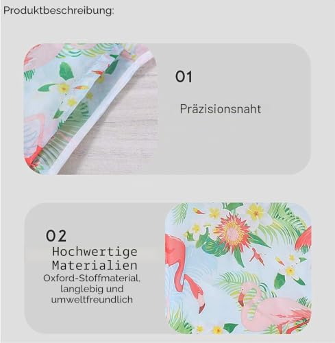 Wiederverwendbare Faltbare Einkaufstasche,Tragbare Einkaufstasche Faltbar Einkaufsbeutel,Umweltfreundliche Einkaufstaschen,Faltbar Einkaufstüten,Waschbar &Strapazierfähig & Leicht(46x60cm)G