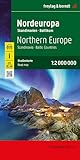  Northern Europe - Scandinavia, Baltic countries road map: 1:2 000 000