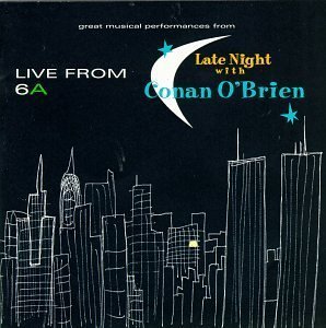Live From 6A : Late Night With Conan O'Brien by Ani DiFranco, David Bowie, Matthew Sweet, Bjork, Elvis Costello, Cake, Jonathan (1997-10-07) für 41,54 EUR bei amazon.de Bild: Live From 6A : Late Night With Conan O'Brien by Ani DiFranco, David Bowie, Matthew Sweet, Bjork, Elvis Costello, Cake, Jonathan (1997-10-07) für 41,54 EUR bei amazon.de