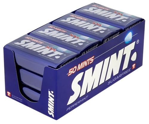 Smint Mięta pieprzowa cyna 50 liczb (opakowanie 12 szt.)