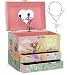 Jewelkeeper - Ballerina-Spieluhr & Mädchenschmuck-Set - 3 Ballerina-Geschenke für Mädchen