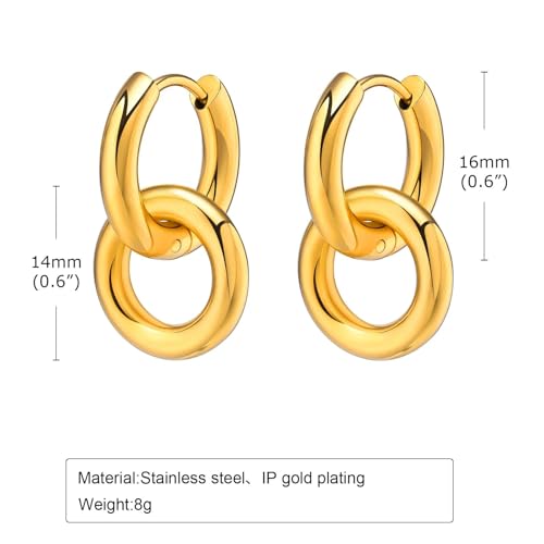 Boucles d'oreilles doubles boho à offrir pour un mariage inoubliable