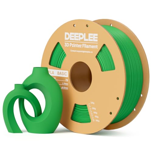 Image of PLA Basic 1.75mm 3D Printer Filament Grass Green 1KG