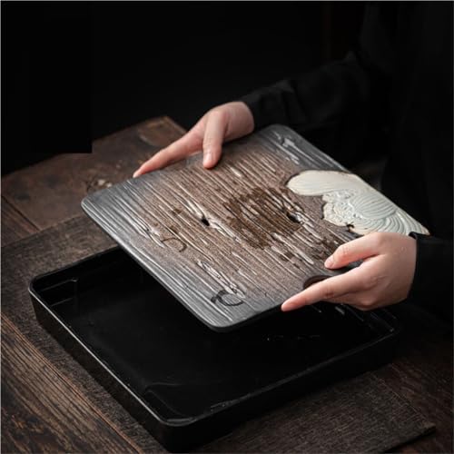 Plateau à thé en céramique pour éviter les taches sur le bureau - 7