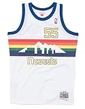 Mitchell & Ness Dikembe Mutombo Denver Nuggets Men's White 1991-92 Swingman Jersey (4X-Large)
