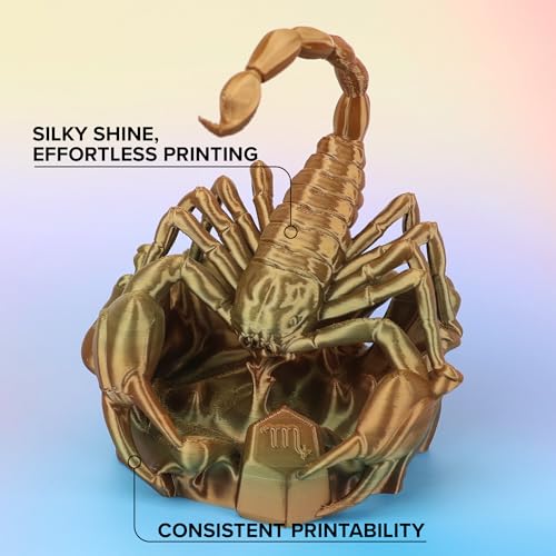 Image of Polymaker Panchroma Gradient Silk Earth PLA 3D Printing Filament 1.75mm 1kg, Smooth Color Transitions, Shiny Silk Finish, High Speed Printing, Ideal for Home Decor, Toys, Cosplay, Miniatures & Gifts