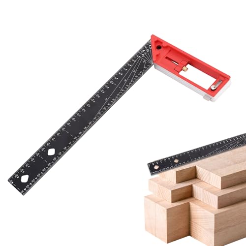 Medición De La Herramienta De Calibre Metal Multipropósito Multipropósito Profesional Drawing Regla Portable Precisión Diseño Accesorio Duración Taller Compacto Ligero Compacto Ingeniería De Artesanía