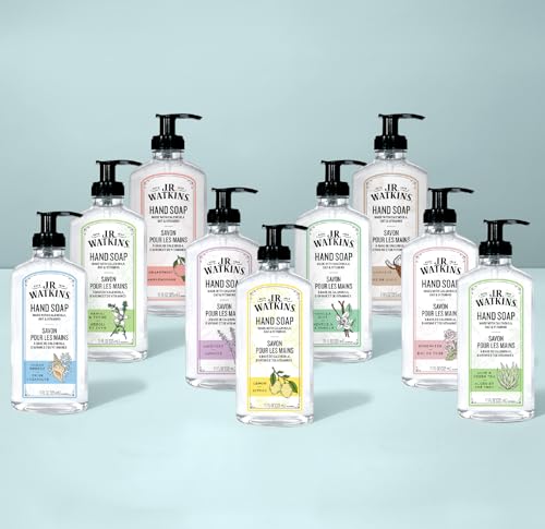 image for J.R. Watkins Gel Hand Soap Refill, Moisturizing Hand Wash, Formulated 