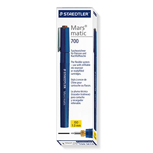 STAEDTLER 700 M Mars matic Tuschezeichner, blau, 1,0mm