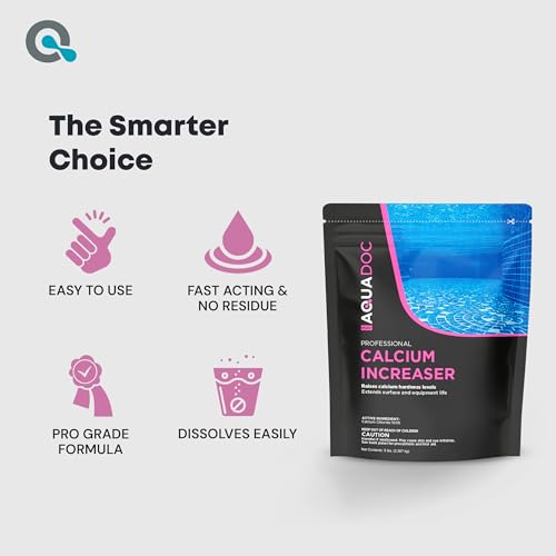 Image of MAV AquaDoc Pool Calcium Hardness Increaser - 5lb - Fast-Dissolving Calcium Chloride for Swimming Pools - Made in the USA