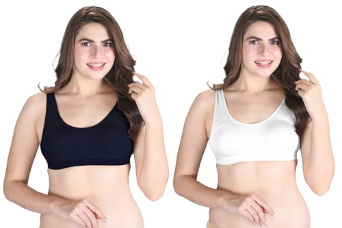 Image of Venus Wire Free Slip on Moulded Sports Bra with Adjustable Strap