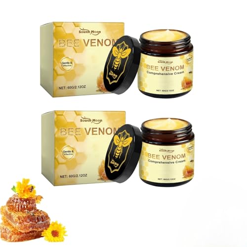 South Moon Bee Venom Comprehensive Cream - Hydrating Moisturizing Cream for Smooth & Soft Skin Gentle Daily Skin Care with Bee Venom Deep Nourishment for Dry Skin 4.24 oz
