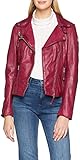 Freaky Nation Damen Biker Princess Jacke, Rot (Apple 4068), XL
