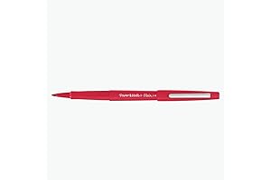 Paper Mate Flair Original Felt Tip Pens, Vibrant Red Ink, Impressive 1.0 mm Tip