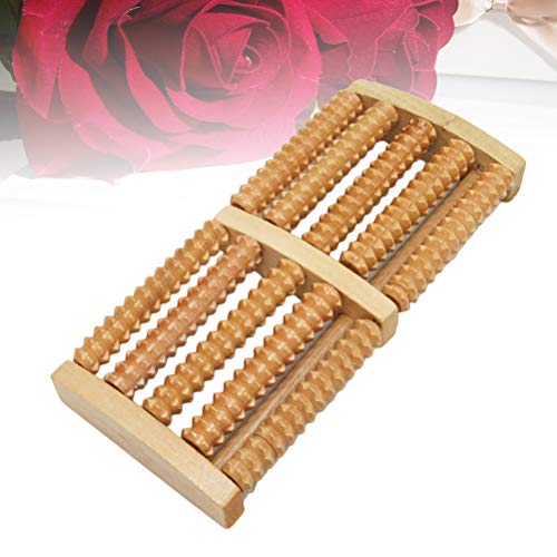 Massageador de Pé de Madeira para Massageador de Pé de Madeira Acupuntura Massageador de Roda Ponta