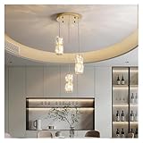 La luce del lampadario potrebbe fornire un'illuminazione sufficiente, adatta per riunioni di amici e familiari, perfetta da appendere all'isola della cucina, al portico, alle scale, al tavolo da pranzo, al soggiorno, all'ingresso, alla camera da letto, all'atrio, ecc.