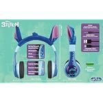 Disney Stitch Bluetooth Headphones for Kids, Wireless Headphones for School - Image 6
