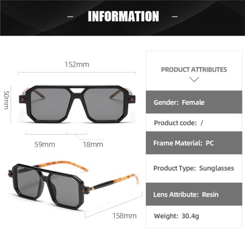 Vintage Sunglasses for Men Retro Male Sun Glasses Eyewear Shades2