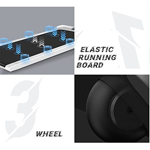 Image of Electric Walking Machine Ultra-Flat Under Desk Treadmill with LED Display Remote Control Adjustable Speed Jogging for Home /Office 100kg Max Weight