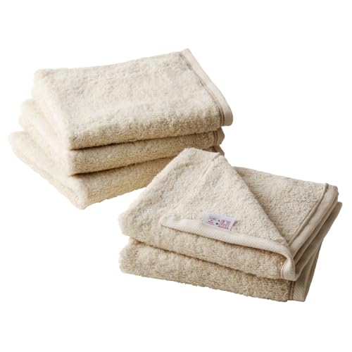 泉州タオル(Senshu towel) 極厚 ハンドタオル 10枚 生成色