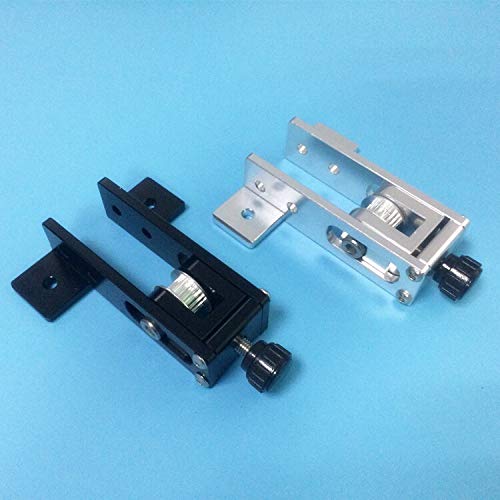 Lysee 3D Printer Parts & Accessories - 2020 X-axis airfoil synchronous Belt Stretch X3 XY axis straightening tensioner Aluminum Profile 3D Printer Parts - (Color: Black)