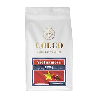 VIETNAMESE Single Origin Coffee, G1 Robusta Smooth Roast, Hand Roasted, Gound Espresso (500g Resealable Bag)