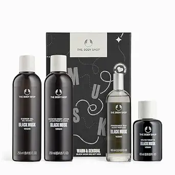 The Body Shop Black Musk Gift Box - 4 Piece Set