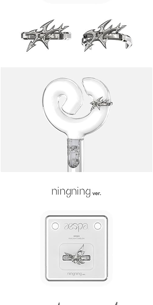 aespa Official Fanlight Ver.2 Custom Emblem Giselle Ver. Light Stick Accessory