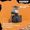 FUXTEC Broyeur de végétaux électrique FX-EGH2800T – 2800W – Système à rouleaux silencieux 92 dB – Branches Ø 44 mm – Sac toile 60 L – Marche arrière – Protection surcharge IPX4