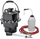 SW-Stahl 01498L Bremsen-Entlüftergerät, 5 l I pneumatisch mit Adapter I universal Werkstattbedarf I Kfz-Werkzeug mit Schlauch