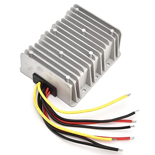 Convertidor elevador CC de 600W para cámaras de vigilancia con chasis de aluminio resistente 7