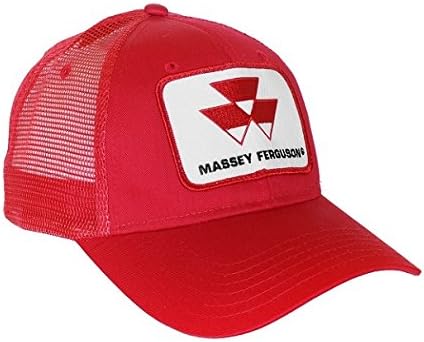 Red Massey Ferguson Tractor Logo Hat 