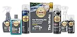 COMPLETE CAR WASHING KIT: Simoniz ‘The Works’ is the ultimate car cleaning kit for the exterior & interior. This 6 piece valeting kit includes everything you need to quickly clean, restore, shine & protect your car, from the comfort of your home. ULT...