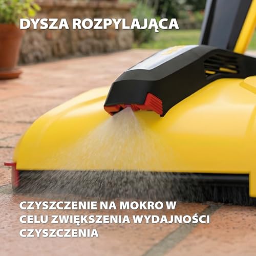 WAGNER wielofunkcyjnemu urządzeniu do czyszczenia tarasów Levaro Powerbrush 18V (Bateria i ładowarka nie są dołączone) - do nieskomplikowanego sprzątania konserwacyjnego obszarów zewnętrznych