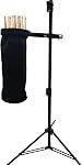 Drumstick Container Bag, Drum Stick Holder Drumstick Nylon Bag for Drum Set Clamp on Stick Holder Bag Container
