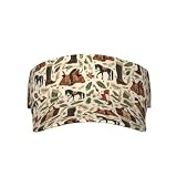 Liwqawu Western Horses and Boots A Print Adjustable Sun...