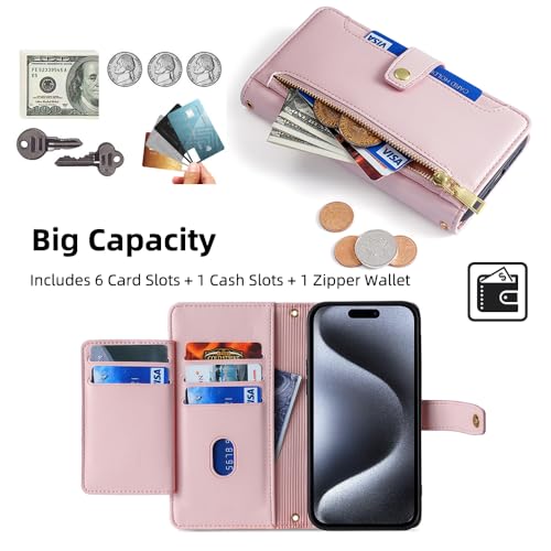 Housse cuir PU premium Xiaomi Redmi Note 10 Pro 4G chic couleur rose - 2