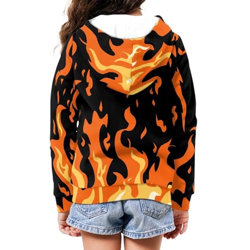 Image of Biyejit Kids Novelty 3D Graphic Printed Hooded Sweatshirt