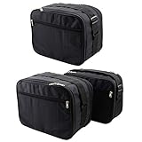 Motorrad-Innentaschen-Set bestehend aus 1 Paar Innentaschen, Soft-Bags, passend für Vario-Seitenkoffer und Innentasche für das Vario Top Case der BMW Motorradmodelle F 700 GS (ab 2012), F 800 GS (ab 2008) R 1200 GS (2004-2013)