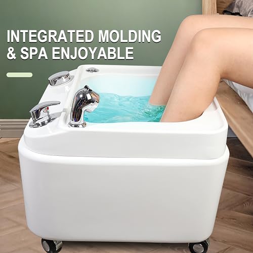 Spa de pies y masajeador con calefacción y grifo frío-calor miniatura 6