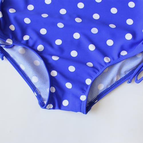Image of Polka Dot Girls Kids Bathing Suits Adjustable Swimsuits (FBA)