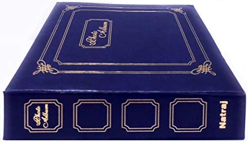Image of Natraj Series Photo Album with Extra Clear PVC Film 200 Photos (Photo Size Supported: 4x6 Inches, Multicolour) (Design 11)
