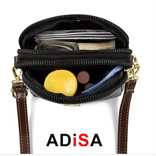 Image of ADISA Women's Crossbody Sling Bag - Stylish Cross Body Handbag for Girls & Women - Adjustable Strap Shoulder Bag (SL5141)