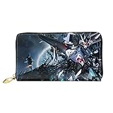 [gerrit] 人気 機動戦士ガンダム 財布 革 ウォレット長財布 大容量 携帯に便利 現金 カード収納財布 小銭入れ かわいい 個性 財布男女兼用誕生日プレゼント