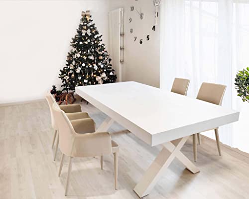Milani home Tavolo da Pranzo Moderno di Design