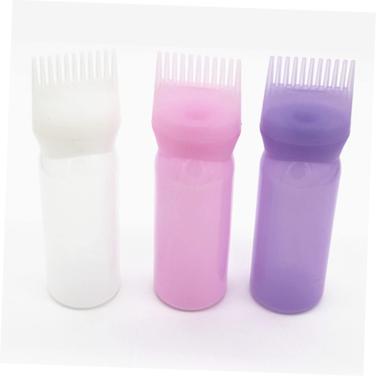 Hair Coloring Applicator Bottle Hairdressing Supplies for Even Color Distribution Dry Cleaning and Shampoo Use Hair Dye Container